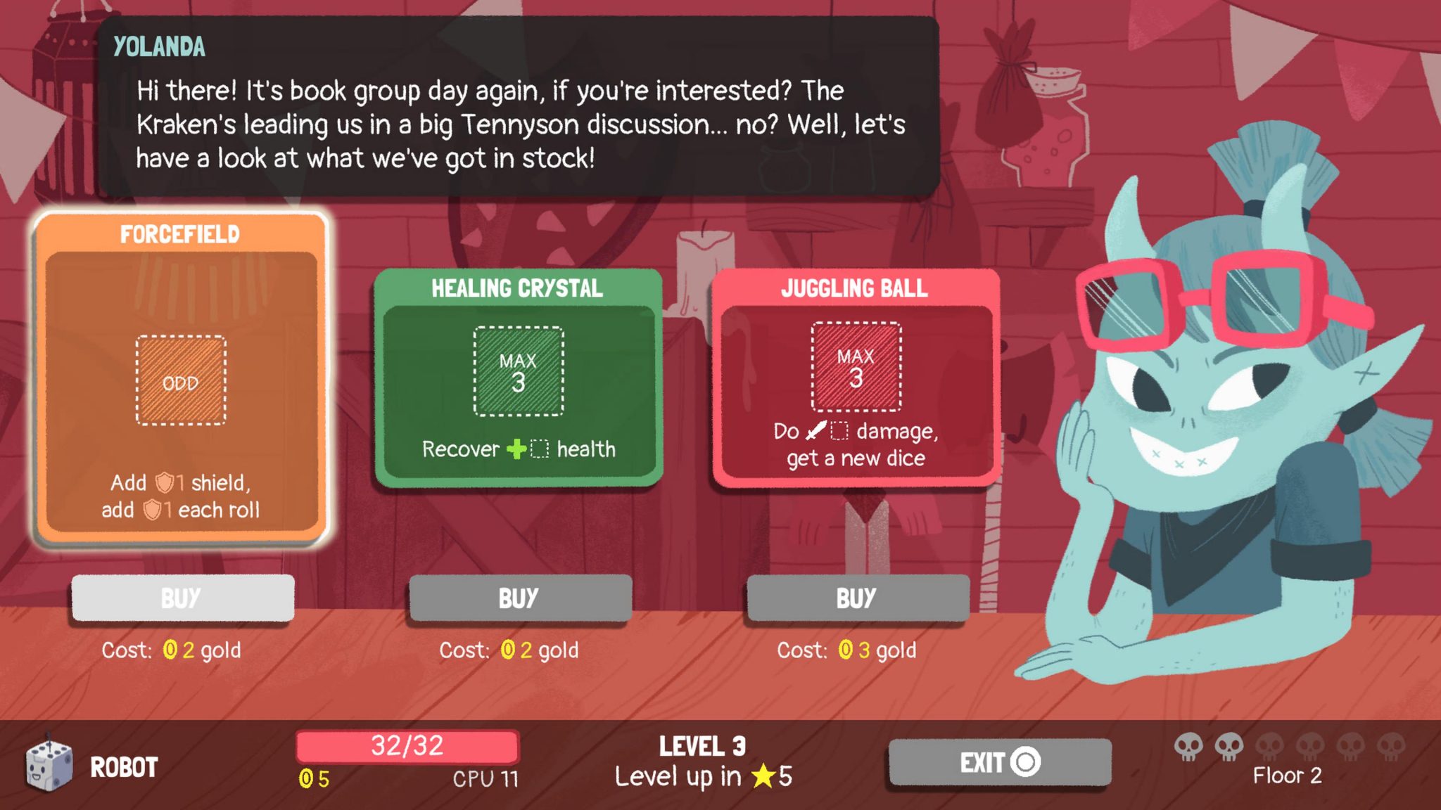 Dicey Dungeons PS4 Review PlayStation Country